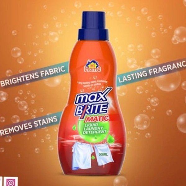 Mi Home max BRITE MATIC LIQUID LAUNDRY DETERGENT 500 ml