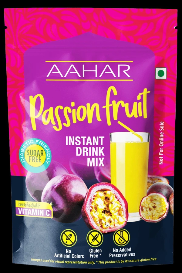 Aahar Passion Fruit Juice Pre Mix 500gms