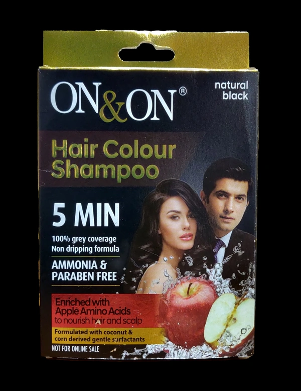 ON & ON HAIR COLOUR SHAMPOO 20ML