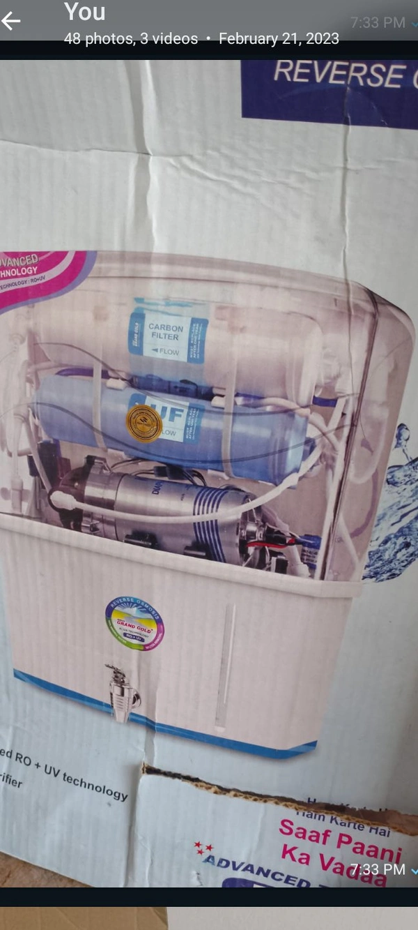 Aqua Guard  RO Grand Modal 