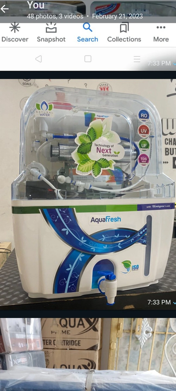 Aqua Fresh  RO Swift Model