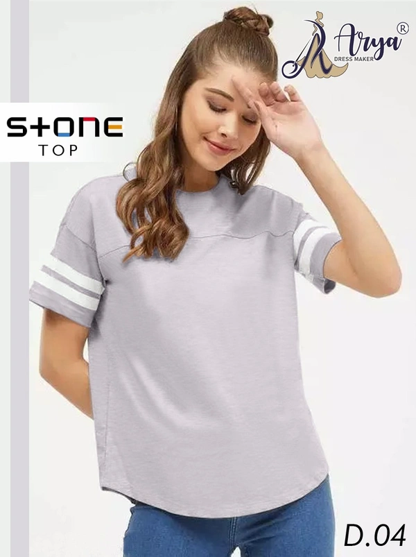 Arya Dress Maker Stone Top  - Tangerine, M