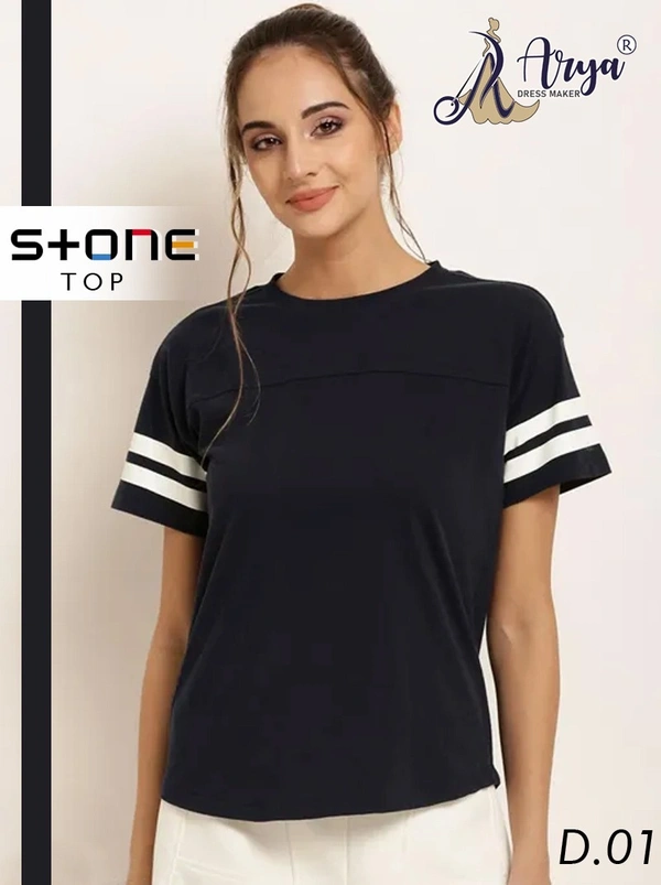 Arya Dress Maker Stone Top  - Black, M