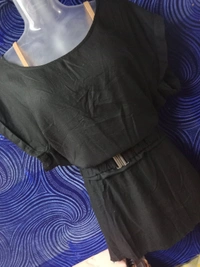 One Piece Dress - Black