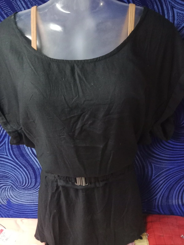One Piece Dress - Black