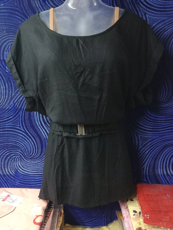 One Piece Dress - Black