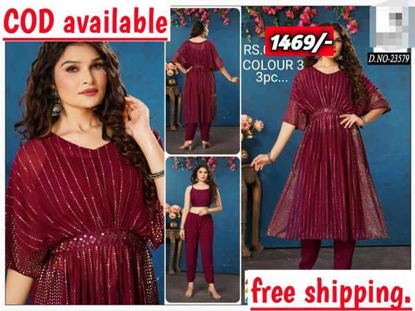 Three Piece Western Dress