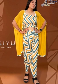 Arya Dress Maker  Kiyu Dhoti Suit - M