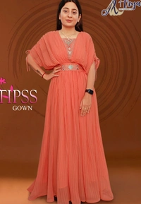 Arya Dress Maker  Tipss Long Gown  - M