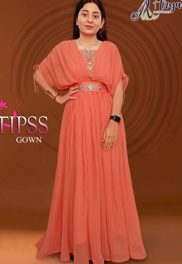Arya Dress Maker  Tipss Long Gown  - xl