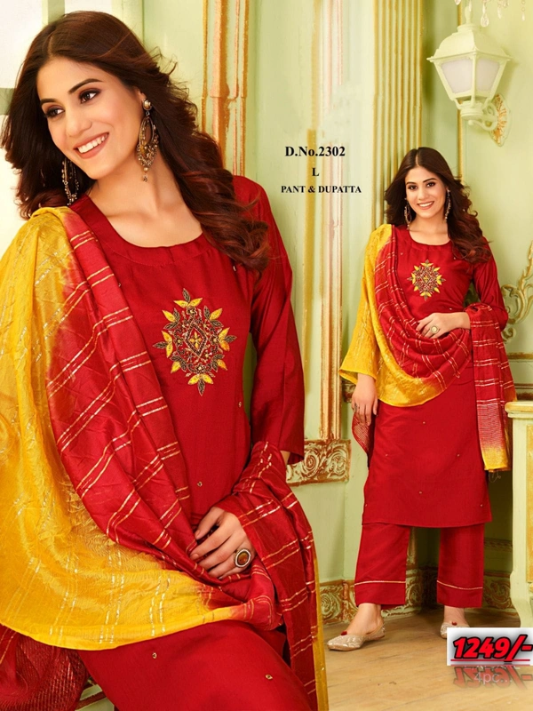 Pant And Dupatta - xxl