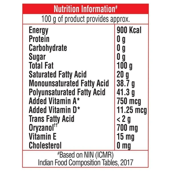 Saffola Gold Pro Healthy Lifestyle RiceBran Based Blended Oil 1 L