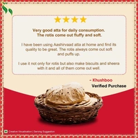 Aashirvaad Atta - Whole Wheat, 1 kg Pouch