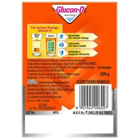 Glucon-D Instant Energy Health Drink - Tangy Orange, 200 g