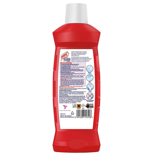 Harpic Floral Disinfectant Bathroom Cleaner - 500ml