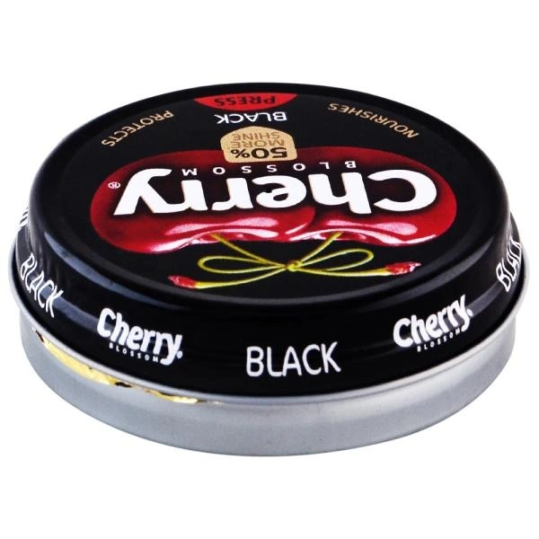 Cherry Blossom Black Shoe Polish 40 g