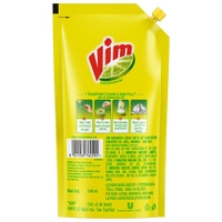 Vim Lemon Concentrated Dishwash Gel 140 ml