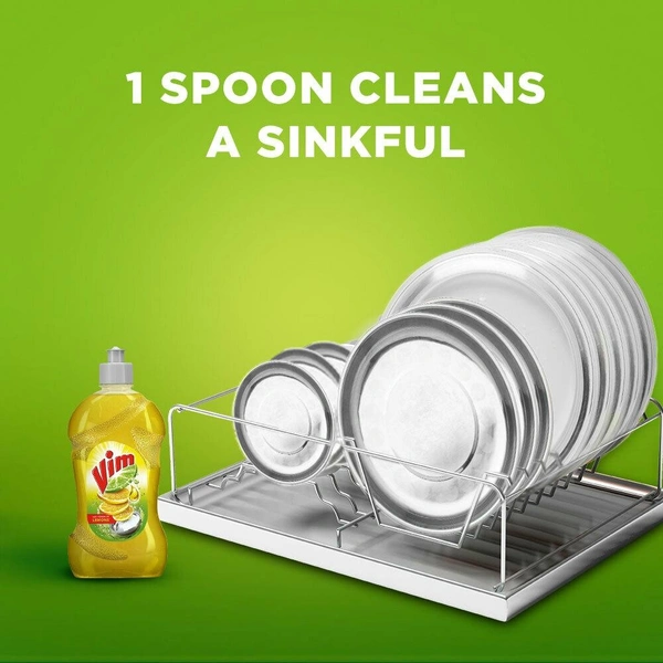 Vim Lemon Concentrated Dishwash Liquid 250 ml