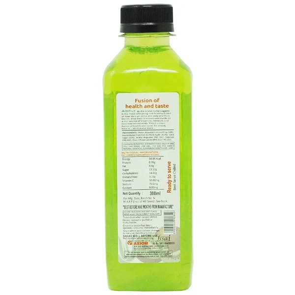 AloFrut Kiwi Aloevera Fruit Juice 300ml