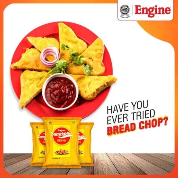 Engine Premium 100% Pure Chana Dal Besan - 200g