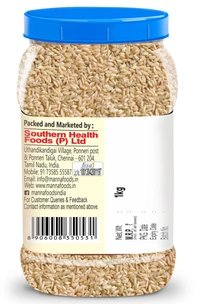Manna Brown Rice, 1kg - Long Grain, Unpolished, High in Fibre