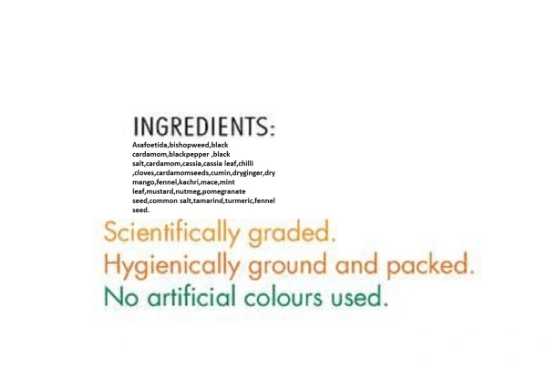 Zoff Natural Chole Masala Powder  16g