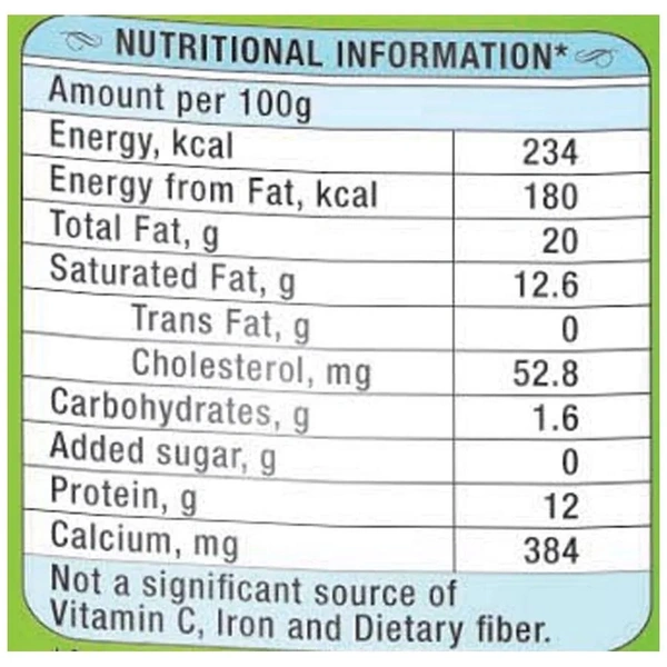 Amul Malai Paneer - Sterlised, Tin Can - 210g
