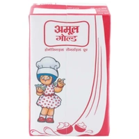 Amul Gold Homogenised Standardised Milk(Tetra Pak) - 1L