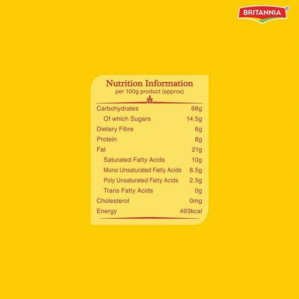 Britannia NutriChoice Hi-Fibre Digestive Biscuits 250g