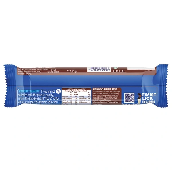 Cadbury Oreo Choco Creme Biscuits - 120g
