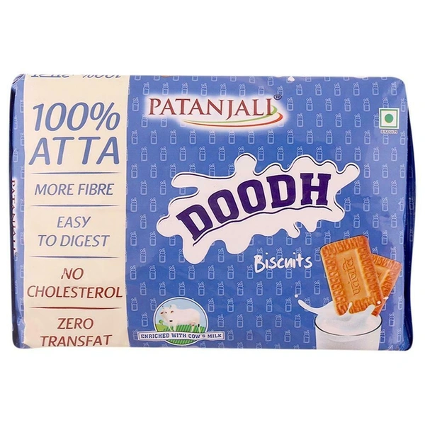 Patanjali Doodh Biscuits  - 300g