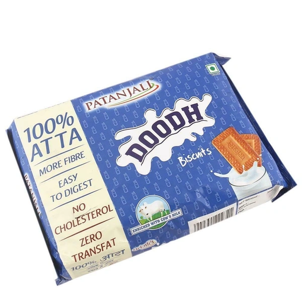 Patanjali Doodh Biscuits  - 300g