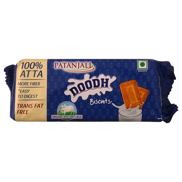 Patanjali Doodh Biscuits  - 80g