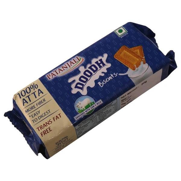 Patanjali Doodh Biscuits  - 80g