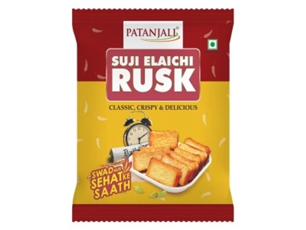 Patanjali Suji Elaichi Rusk