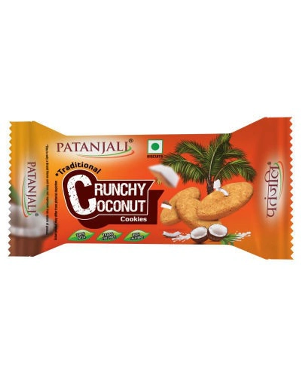 Patanjali Crunchy Coconut Cookies
