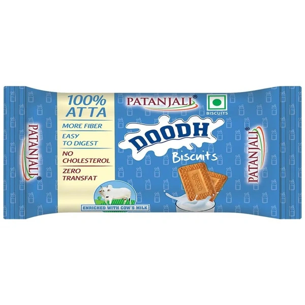 Patanjali Doodh Biscuits  - 70g