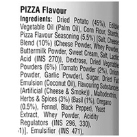 Pringles Potato Chips - Pizza Flavoured, Crunchy, Crispy, 107g Can