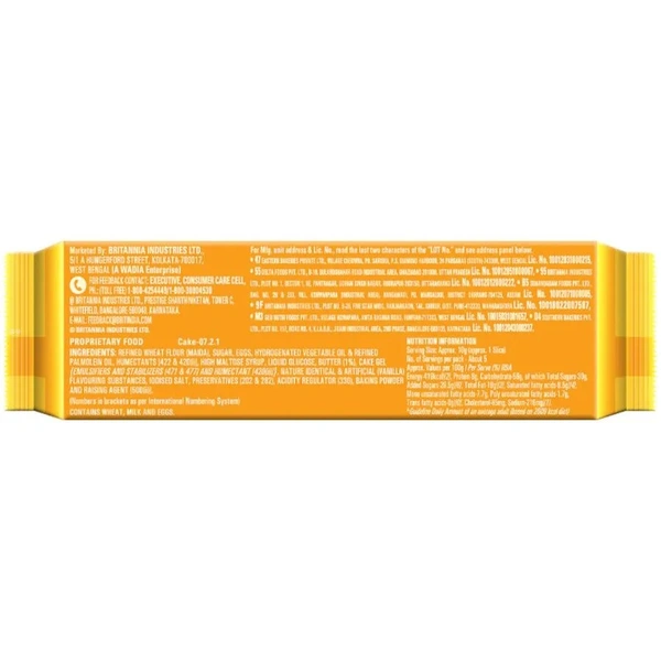 Britannia Gobbles Cake - Butter Blast