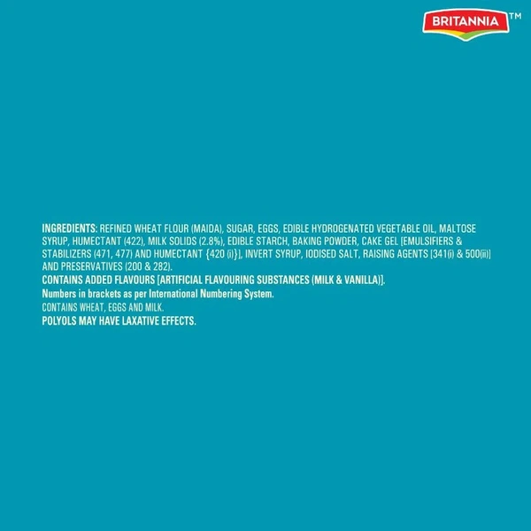 Britannia Milky Masti Cake