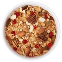 True Elements Fruit & Nut Muesli - Rich In Protein & Fibre, No Added Sugar, 400g