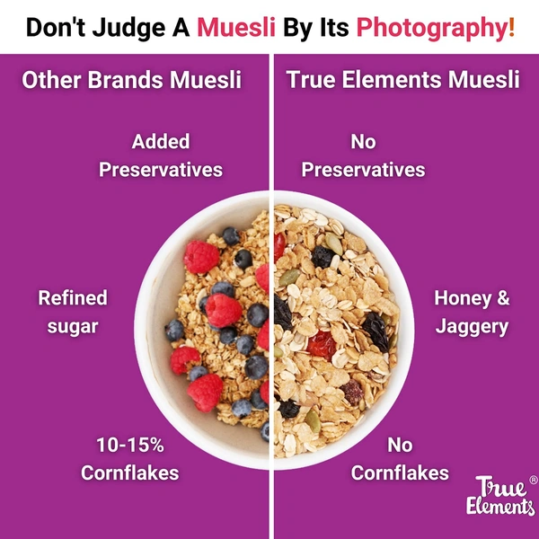 True Elements Seeds & Berries Muesli 400g