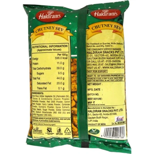 Haldirams Chutney Sev, 150g