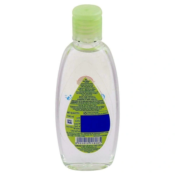 Johnson's baby Baby Hair Oil - Avocado & Pro-Vitamin B's, 100ml
