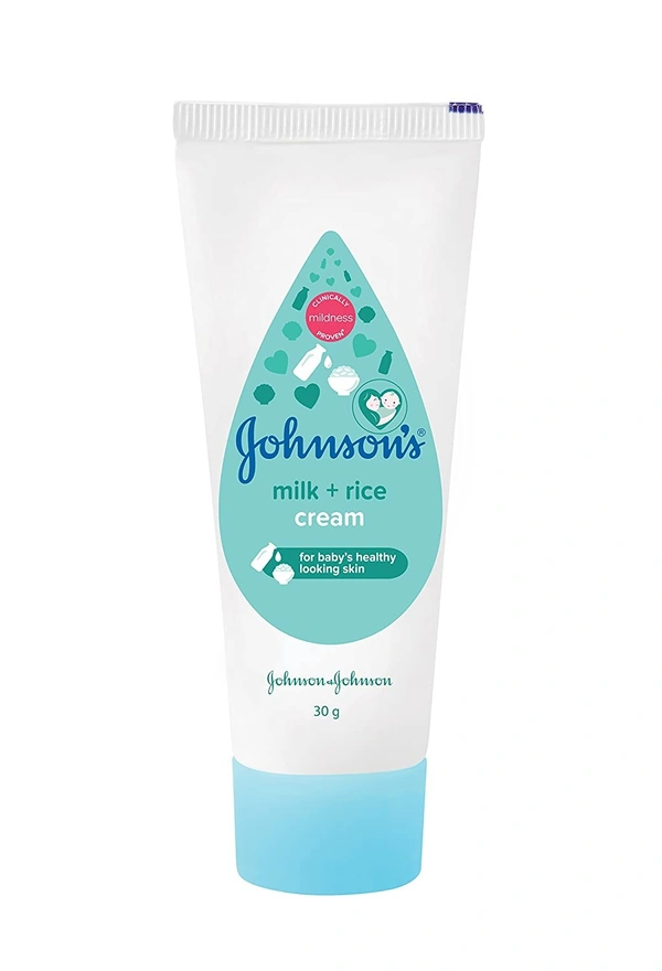 Johnson's Baby Milk and Rice Cream, 30g