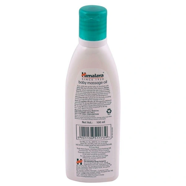 Himalaya Baby Massage Oil 100ml
