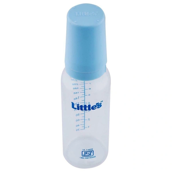 Little's Blue Poly Maxi 3 In 1 Feeding Bottle 240ml