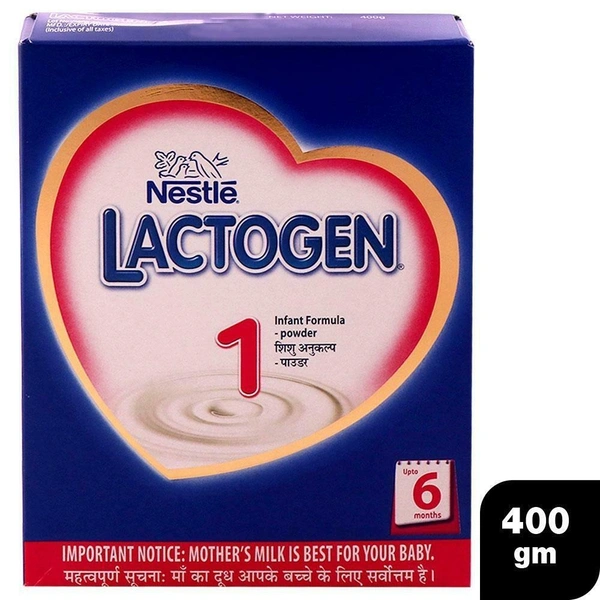 Lactogen 1 Infant Formula Powder upto 6 months 400 g