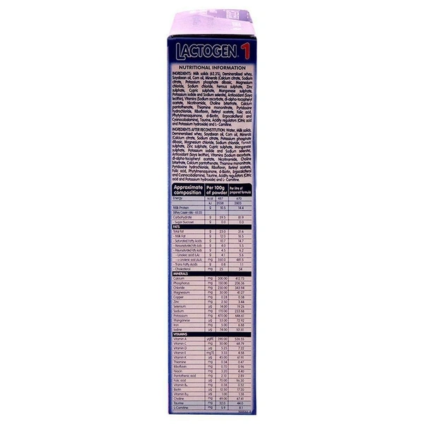 Lactogen 1 Infant Formula Powder upto 6 months 400 g