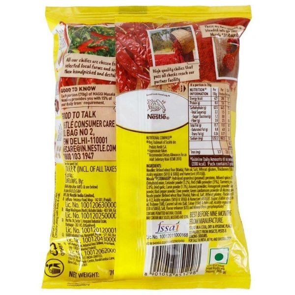 Maggi 2-Minute Masala Instant Noodles 70g